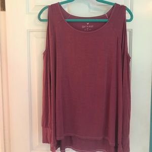 Soft and Sexy Cold Shoulder Top